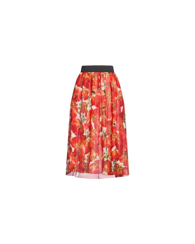 Dolce & Gabbana HOSEN & RÖCKE - Midi-Röckeauf YOOX.COM Orange