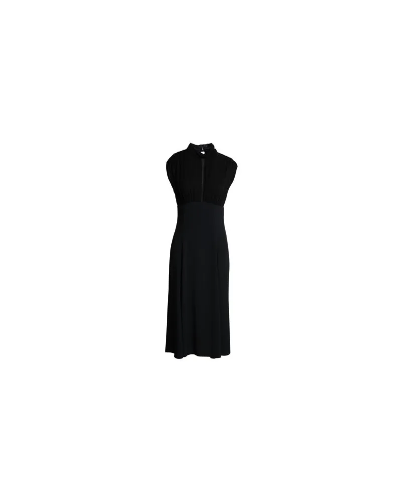 Anna Molinari KLEIDER - Midi-Kleiderauf YOOX.COM Schwarz