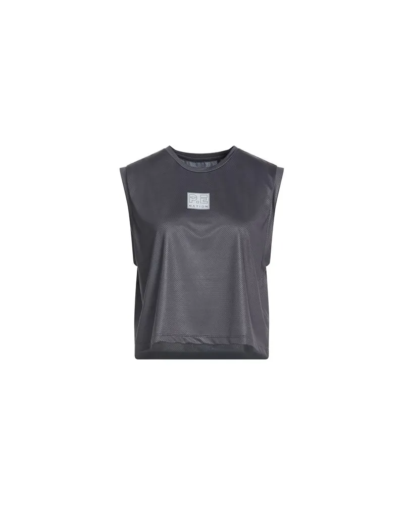 P.E. NATION TOPS - Tank Topsauf YOOX.COM Braungrau