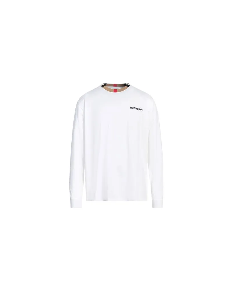 Burberry TOPS - T-shirtsauf YOOX.COM Weiß