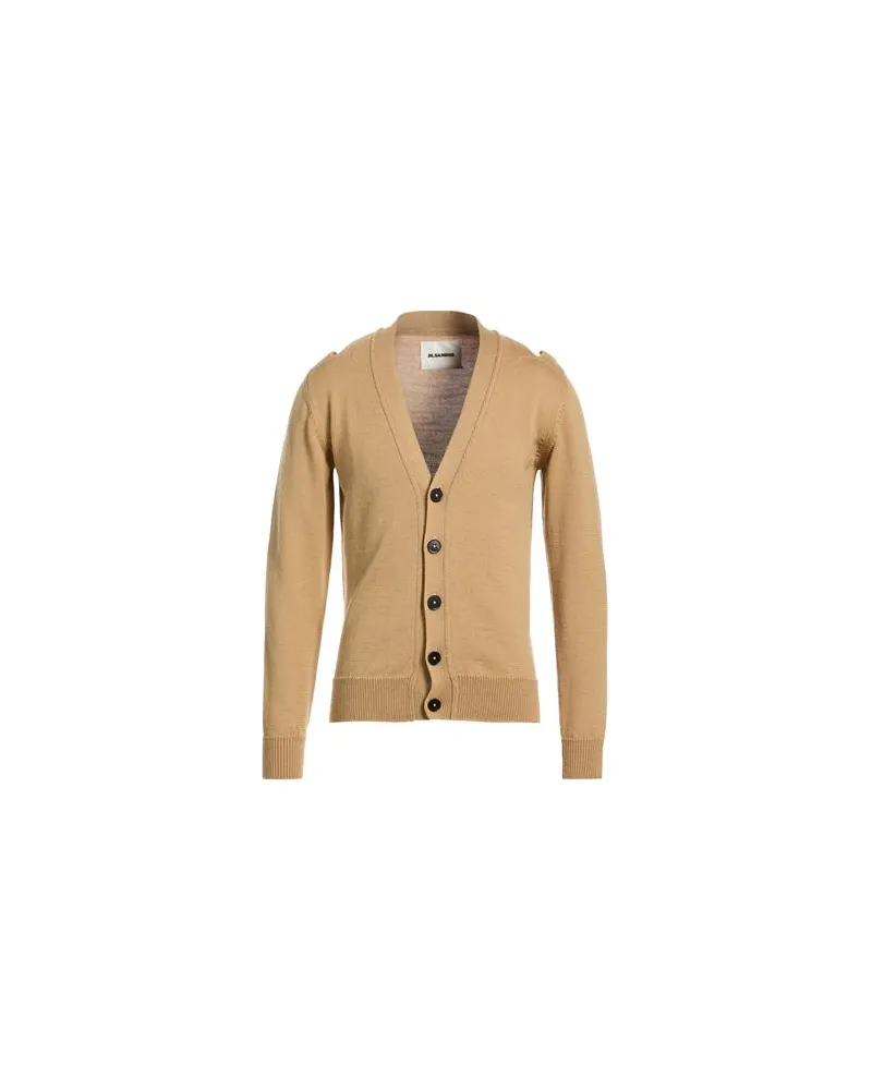 Jil Sander STRICKWAREN - Strickjackenauf YOOX.COM Kamel