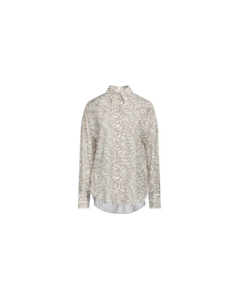 Brunello Cucinelli TOPS - Hemdenauf YOOX.COM Sand