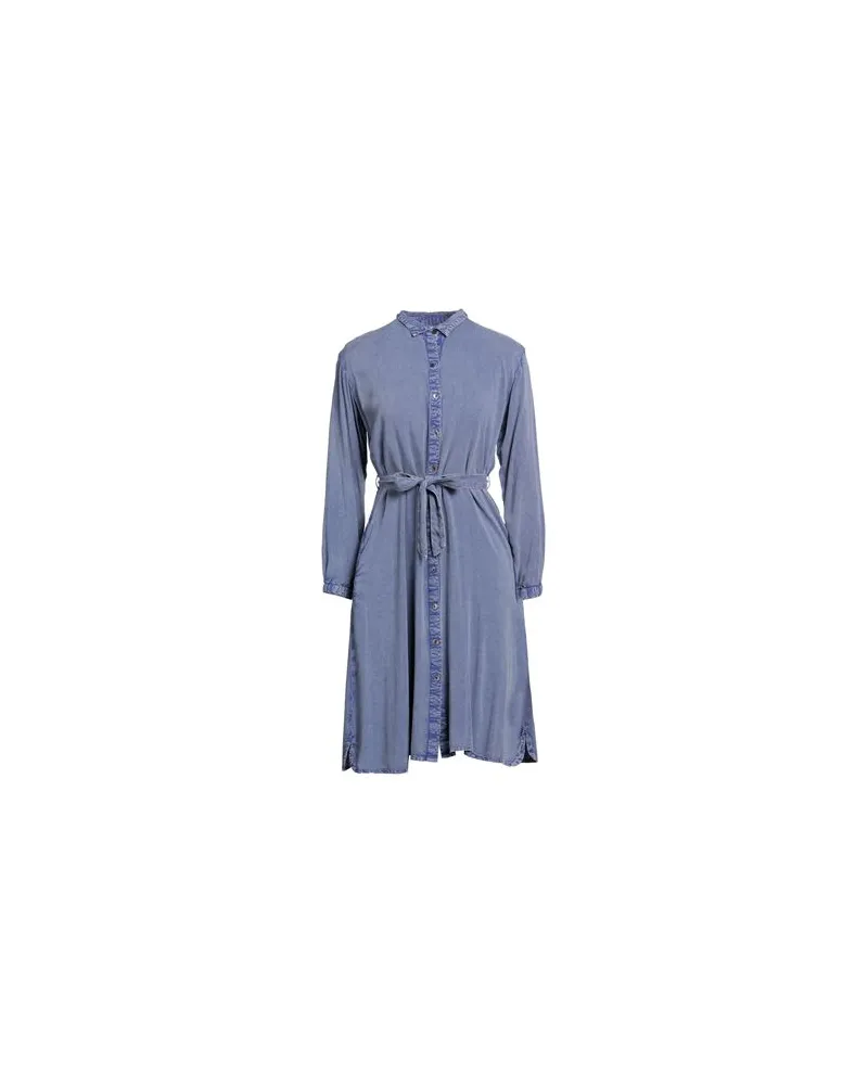MAISON HOTEL KLEIDER - Mini-Kleiderauf YOOX.COM Taubenblau