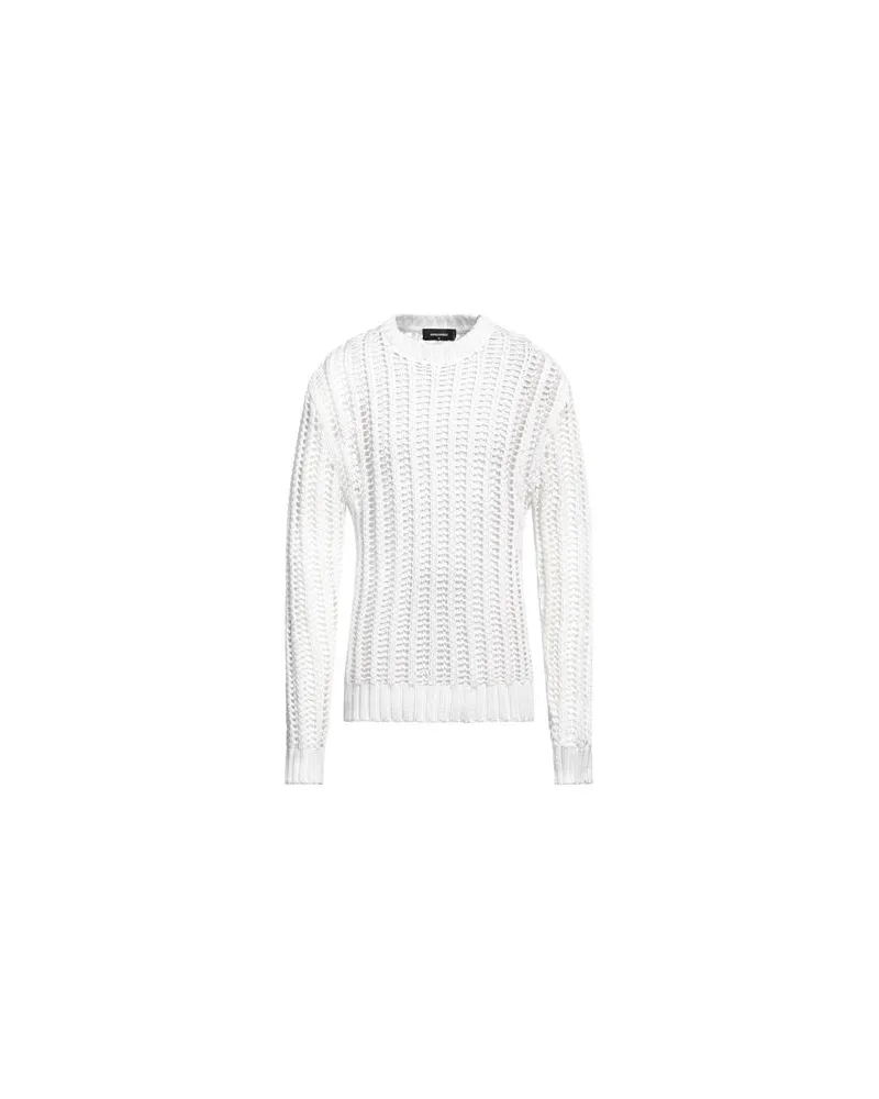 Dsquared2 STRICKWAREN - Pulloverauf YOOX.COM Weiß