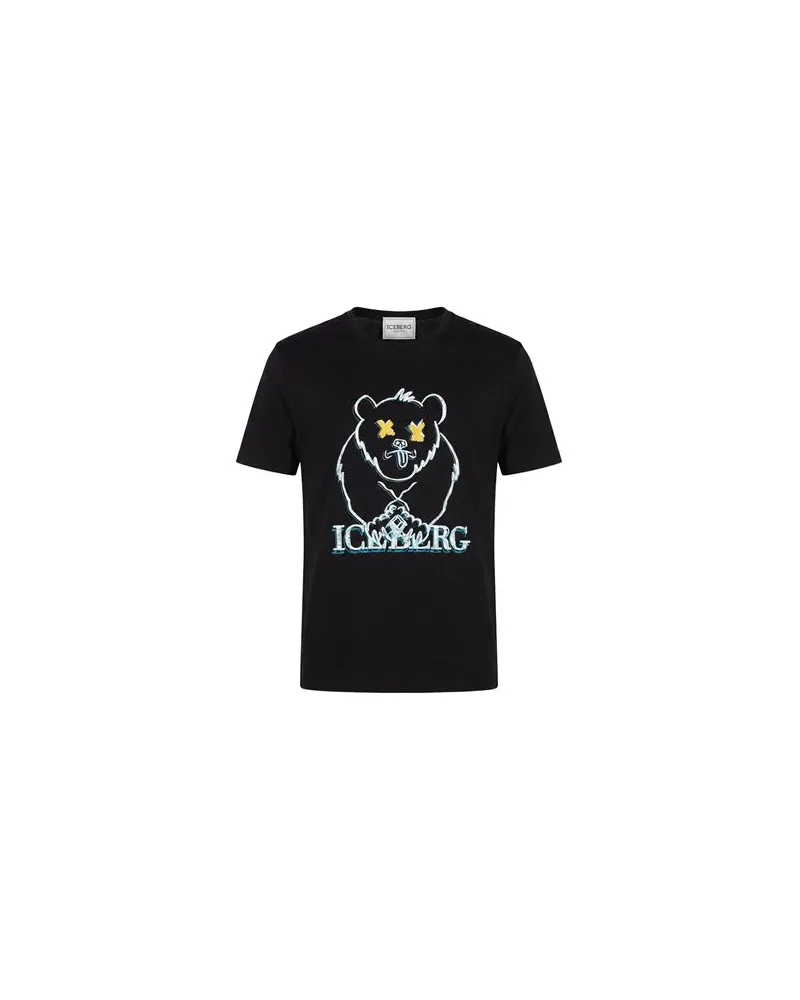 Iceberg TOPS - T-shirtsauf YOOX.COM Schwarz