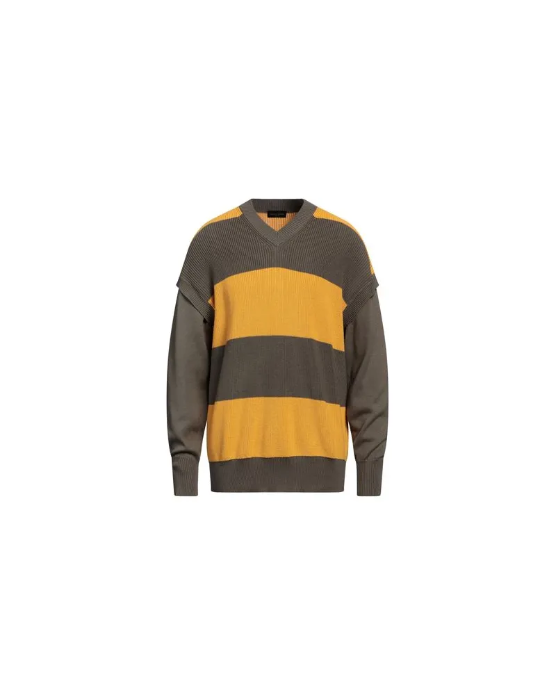 Roberto Collina STRICKWAREN - Pulloverauf YOOX.COM Militärgrün