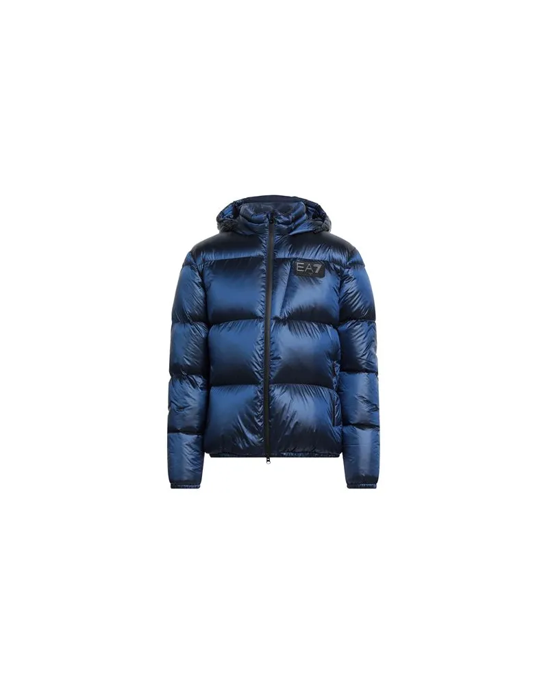 EA7 JACKEN & MÄNTEL - Pufferjacken & Daunenjackenauf YOOX.COM Marineblau