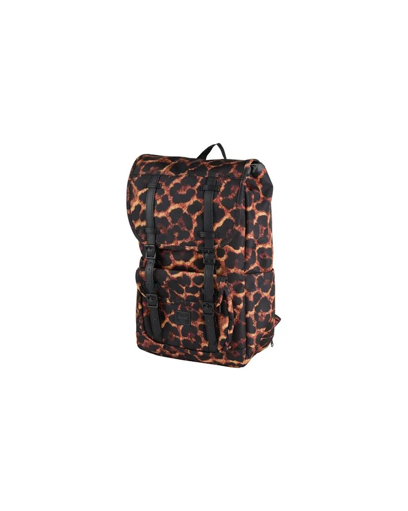 Herschel Supply Co. HERSCHEL LITTLE AMERICA MID - TASCHEN - Rucksäckeauf YOOX.COM Schwarz
