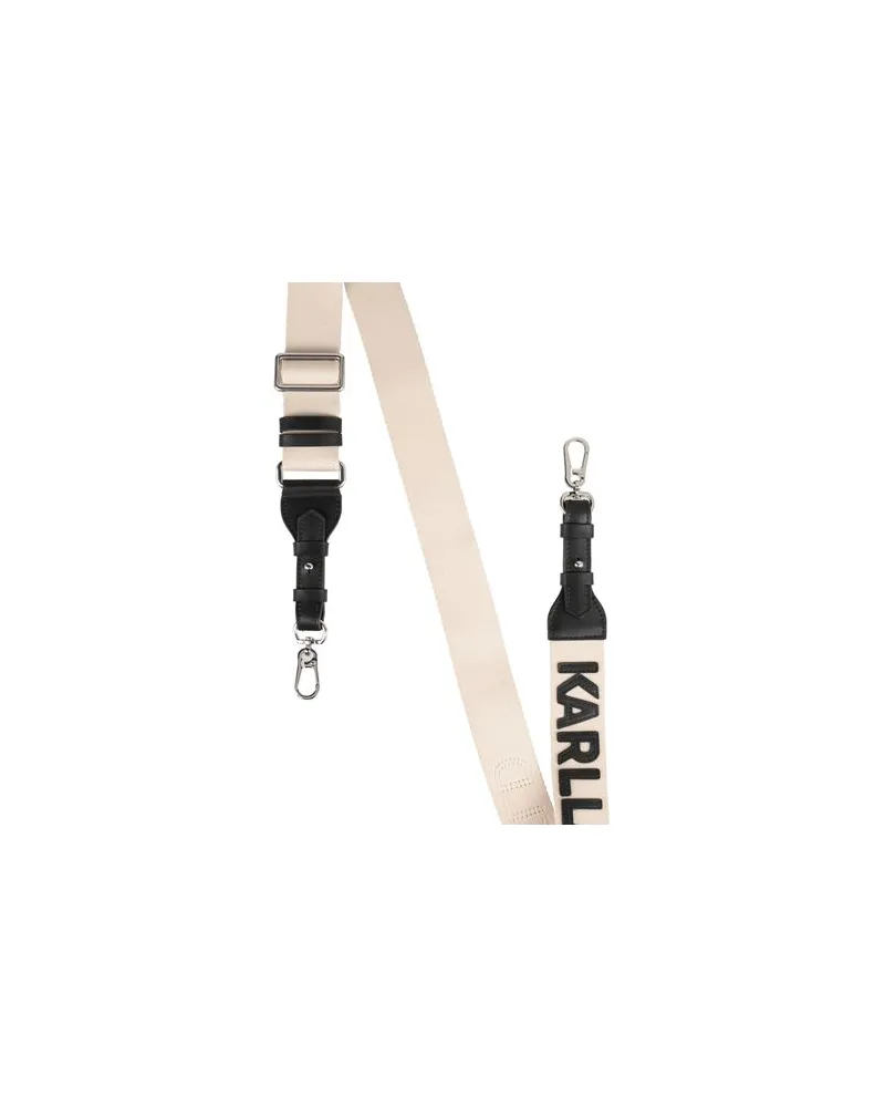 Karl Lagerfeld TASCHEN - Schulterriemen für Taschenauf YOOX.COM Elfenbein