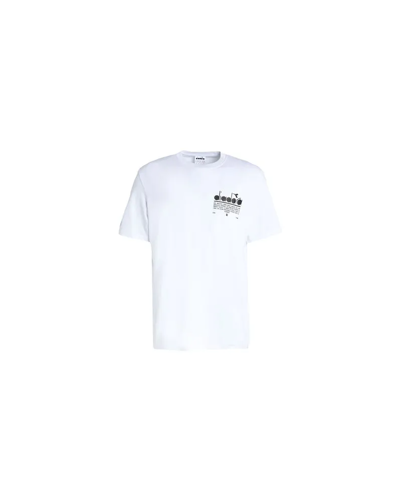 Diadora MAGIC BASKET LOW ICONA   - TOPS - T-shirtsauf YOOX.COM Weiß