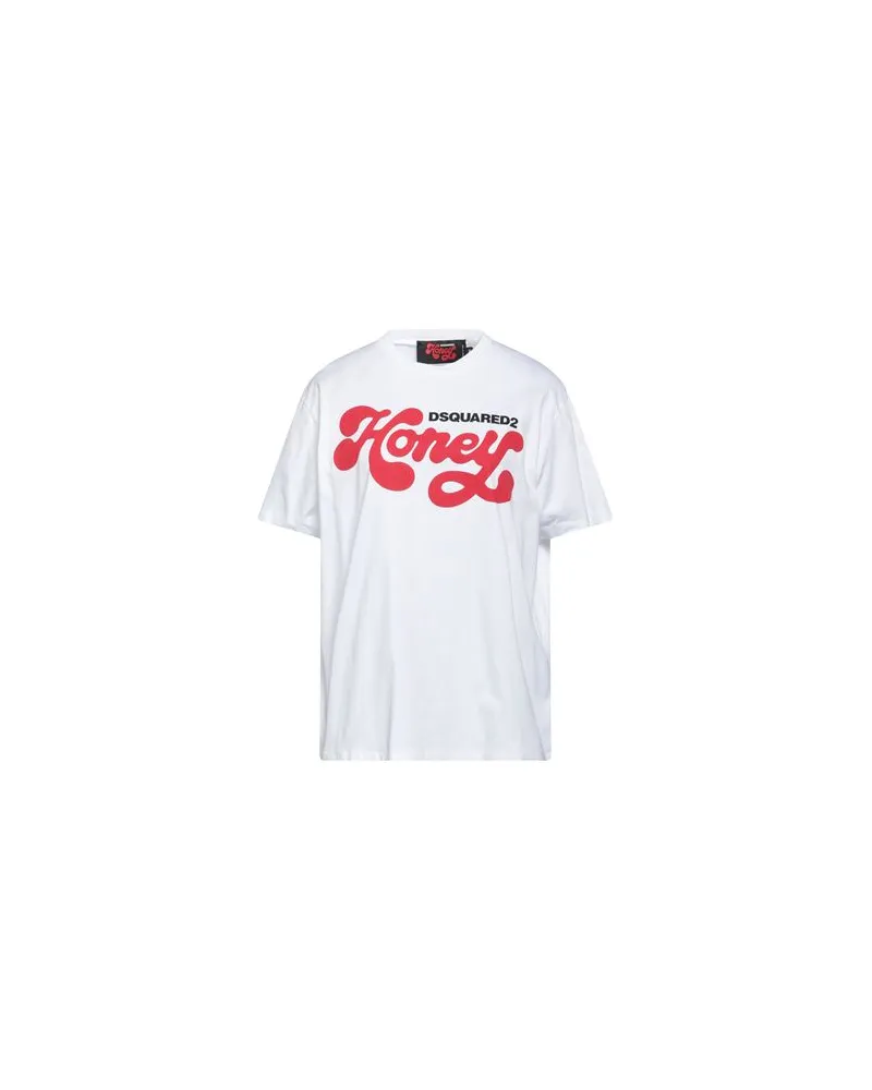 Dsquared2 HONEY - TOPS - T-shirtsauf YOOX.COM Weiß