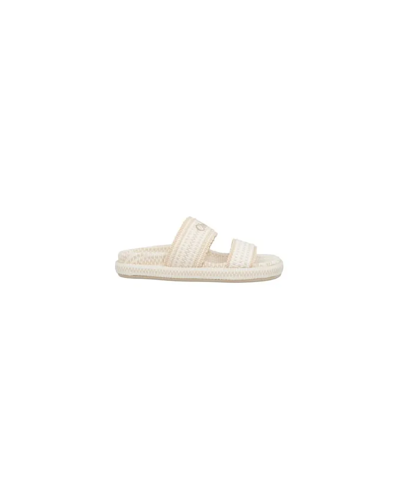 Chloé SCHUHE - Sandalenauf YOOX.COM Weiß