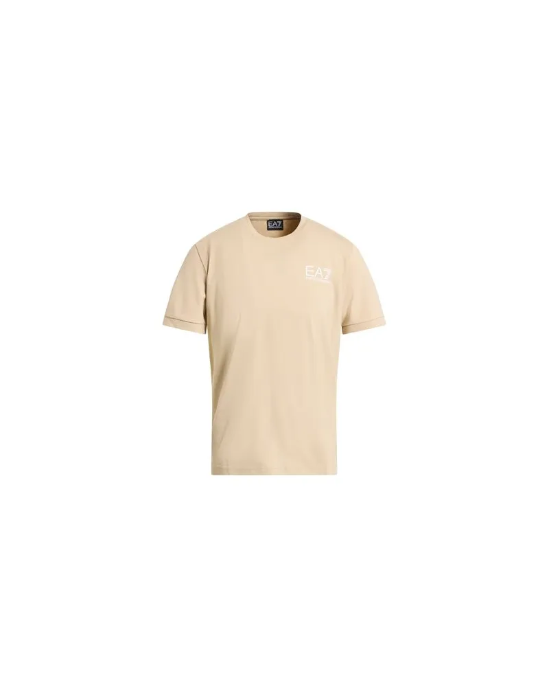 EA7 TOPS - T-shirtsauf YOOX.COM Beige
