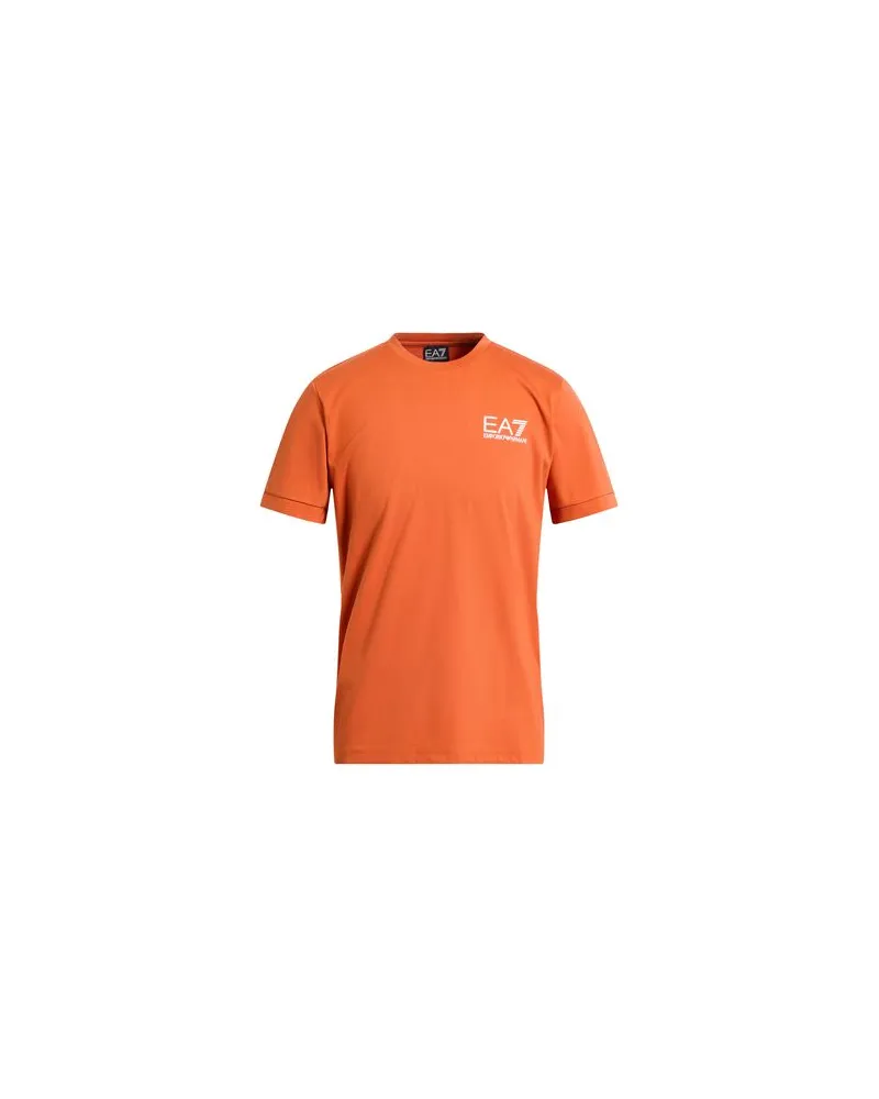 EA7 TOPS - T-shirtsauf YOOX.COM Orange