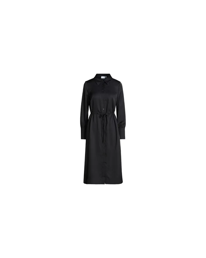 Vila KLEIDER - Midi-Kleiderauf YOOX.COM Schwarz
