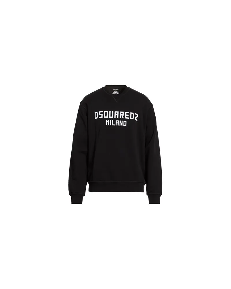 Dsquared2 TOPS - Sweatshirtsauf YOOX.COM Schwarz