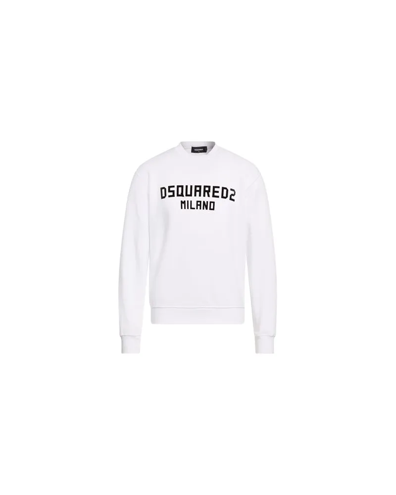 Dsquared2 TOPS - Sweatshirtsauf YOOX.COM Weiß