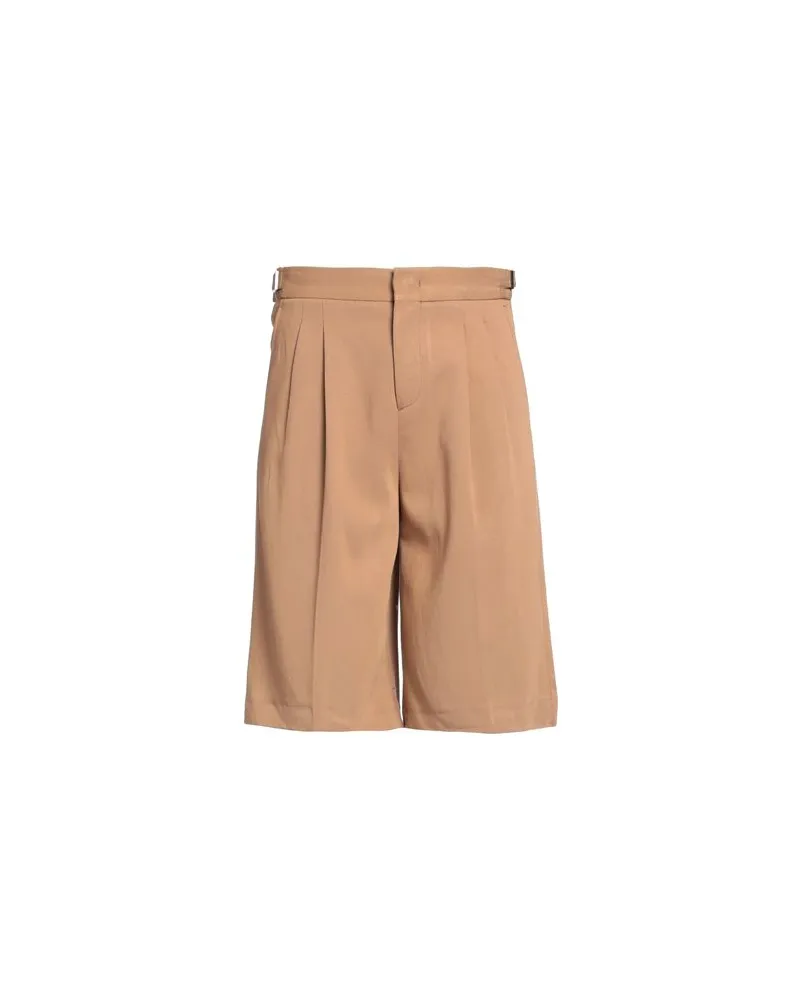 PT TORINO HOSEN & RÖCKE - Shorts & Bermudashortsauf YOOX.COM Kamel