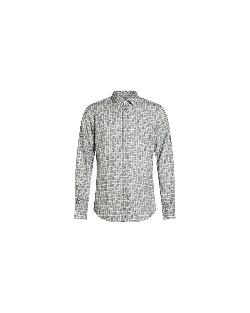 XACUS TOPS - Hemdenauf YOOX.COM Salbeigrün