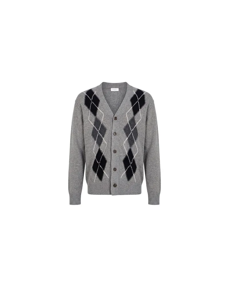 Paolo Pecora Milano STRICKWAREN - Strickjackenauf YOOX.COM Grau