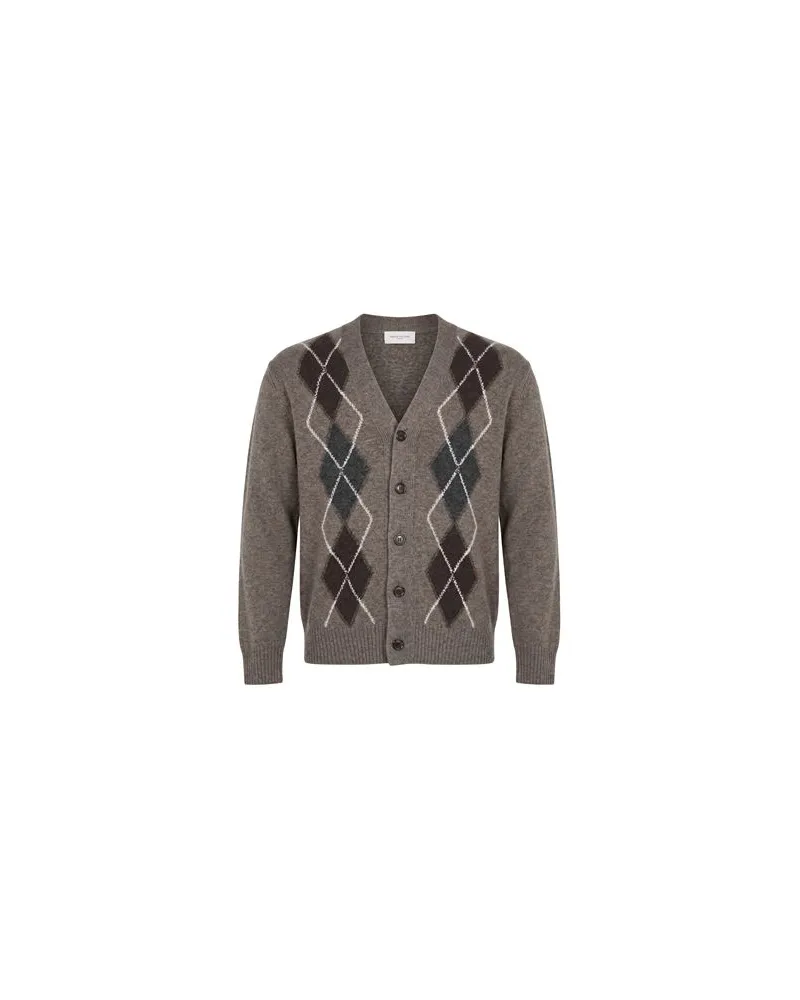 Paolo Pecora Milano STRICKWAREN - Strickjackenauf YOOX.COM Khaki