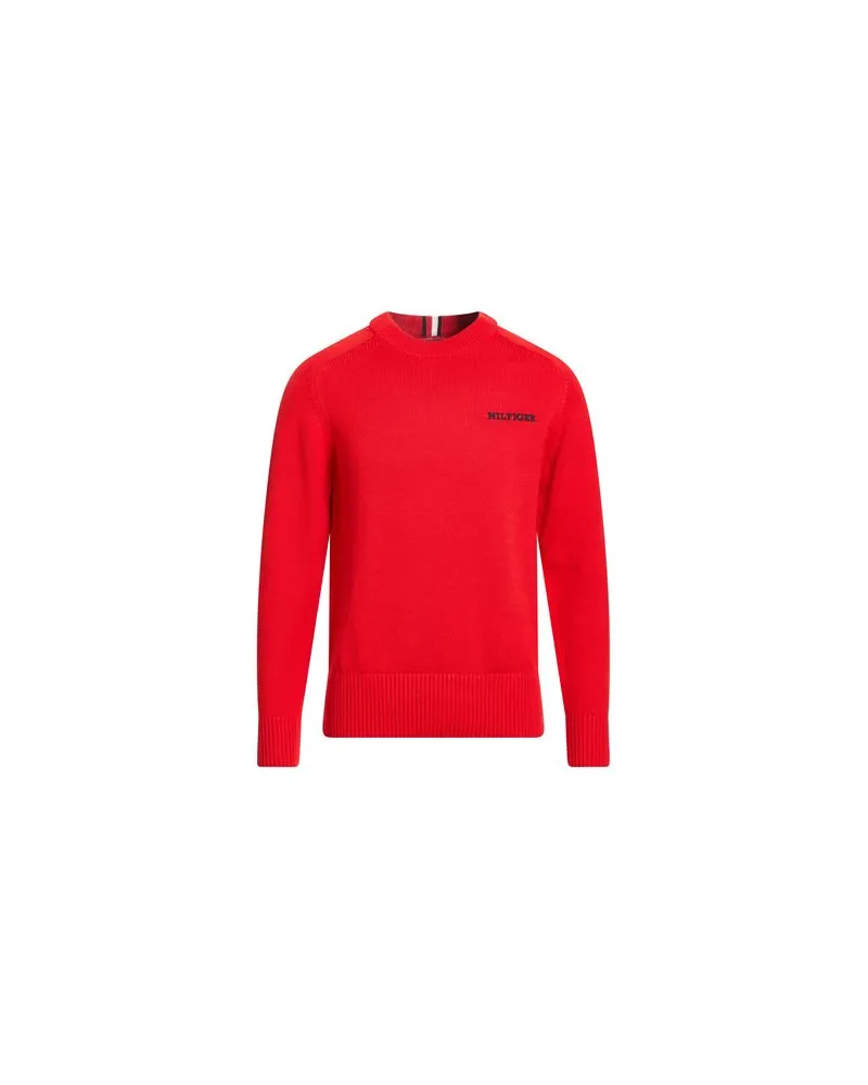 Tommy Hilfiger STRICKWAREN - Pulloverauf YOOX.COM Tomatenrot