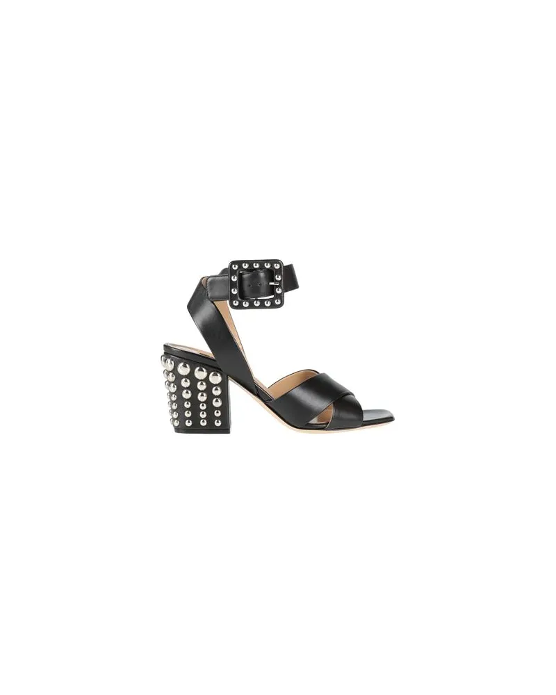 Sergio Rossi SCHUHE - Sandalenauf YOOX.COM Schwarz