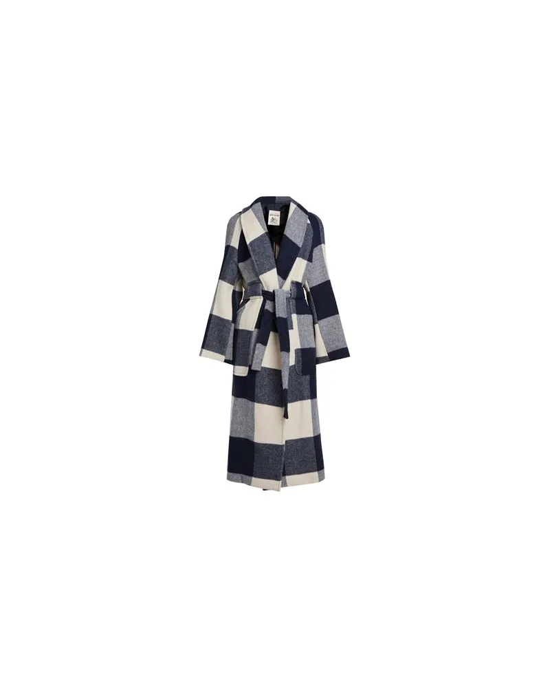 Semicouture JACKEN & MÄNTEL - Mäntelauf YOOX.COM Marineblau