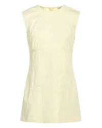 SPORTMAX Mini-Kleid Gelb