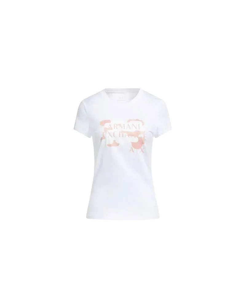 Armani Exchange TOPS - T-shirtsauf YOOX.COM Weiß