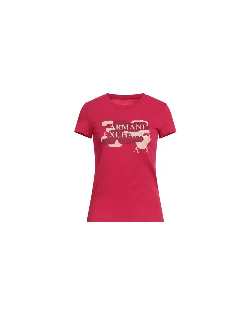 Armani Exchange TOPS - T-shirtsauf YOOX.COM Fuchsia