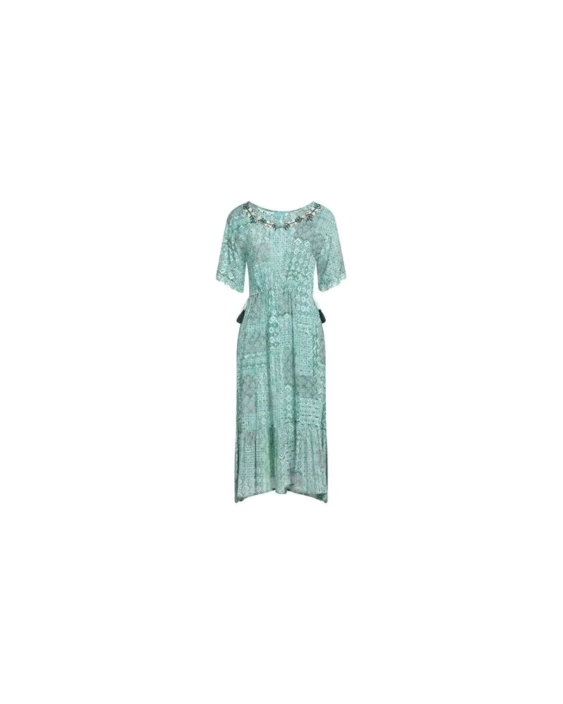 Iconique KLEIDER - Midi-Kleiderauf YOOX.COM Grün