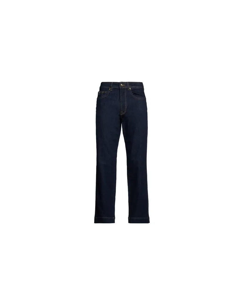 Versace Jeans HOSEN & RÖCKE - Jeanshosenauf YOOX.COM Blau