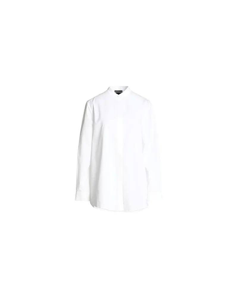 Emporio Armani TOPS - Hemdenauf YOOX.COM Weiß
