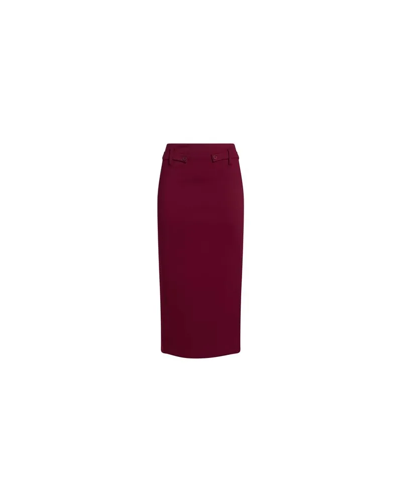 Manila Grace HOSEN & RÖCKE - Midi-Röckeauf YOOX.COM Bordeaux