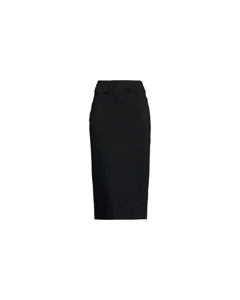 Manila Grace HOSEN & RÖCKE - Midi-Röckeauf YOOX.COM Schwarz