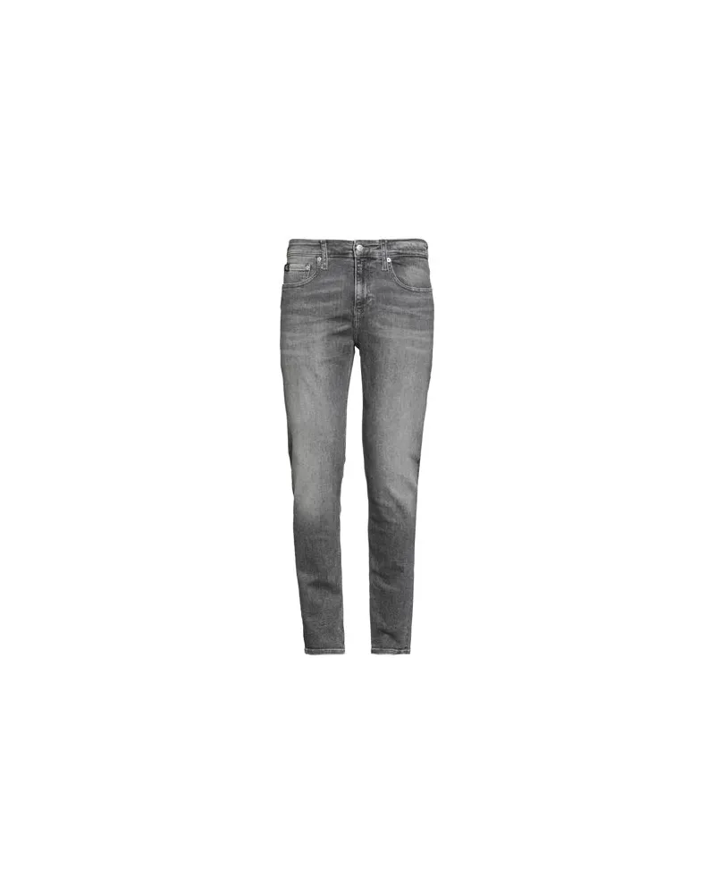 Calvin Klein HOSEN & RÖCKE - Jeanshosenauf YOOX.COM Grau