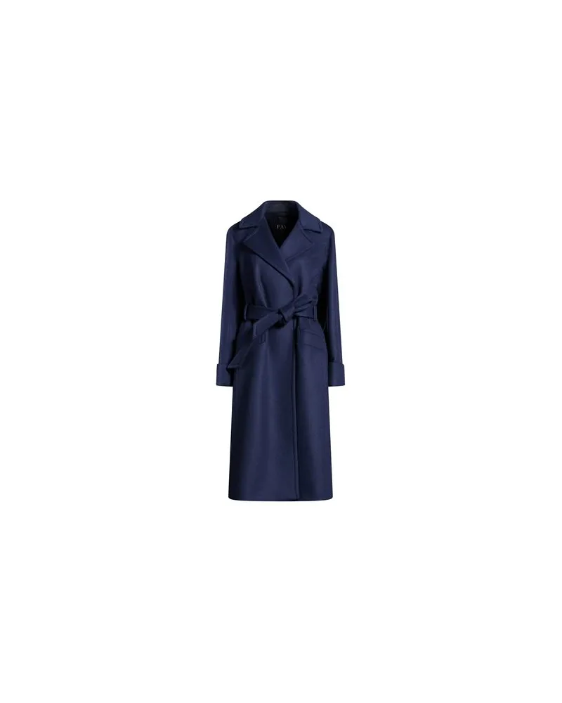 Fay JACKEN & MÄNTEL - Mäntelauf YOOX.COM Marineblau