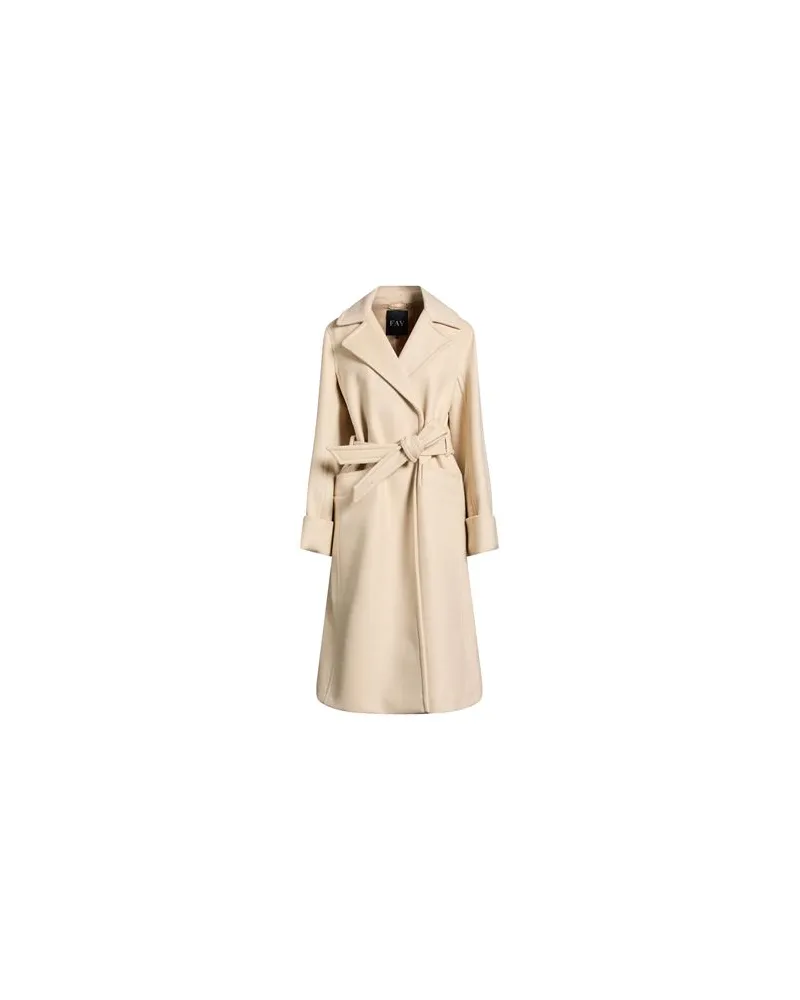 Fay JACKEN & MÄNTEL - Mäntelauf YOOX.COM Beige