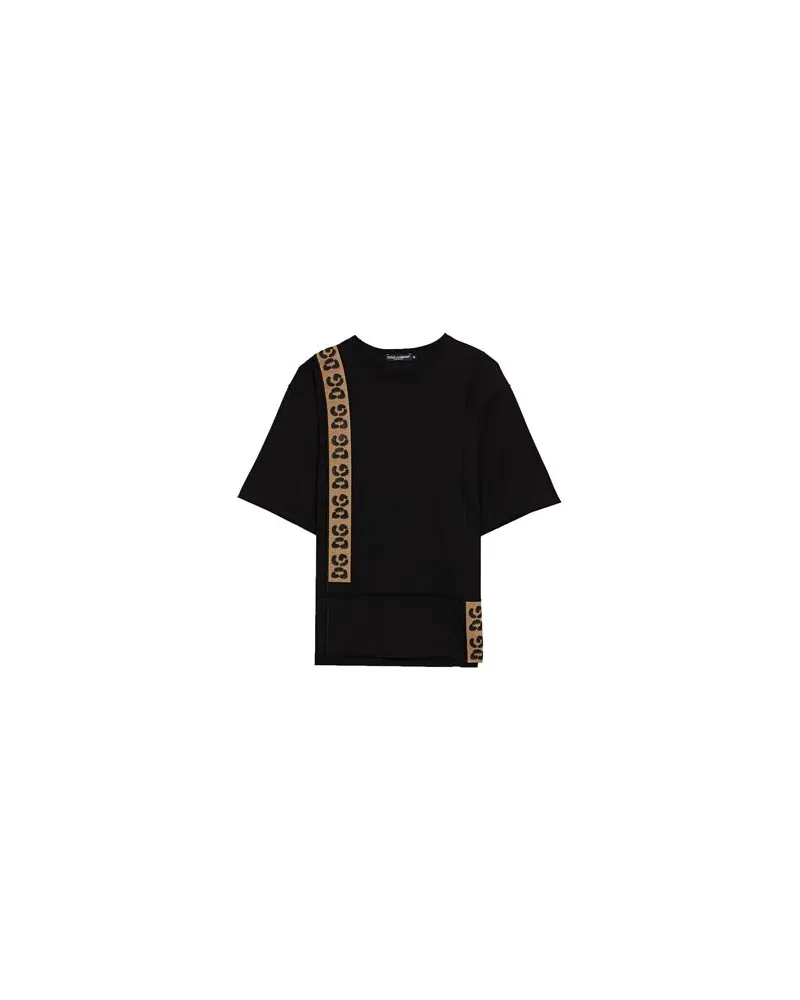 Dolce & Gabbana TOPS - T-shirtsauf YOOX.COM Schwarz