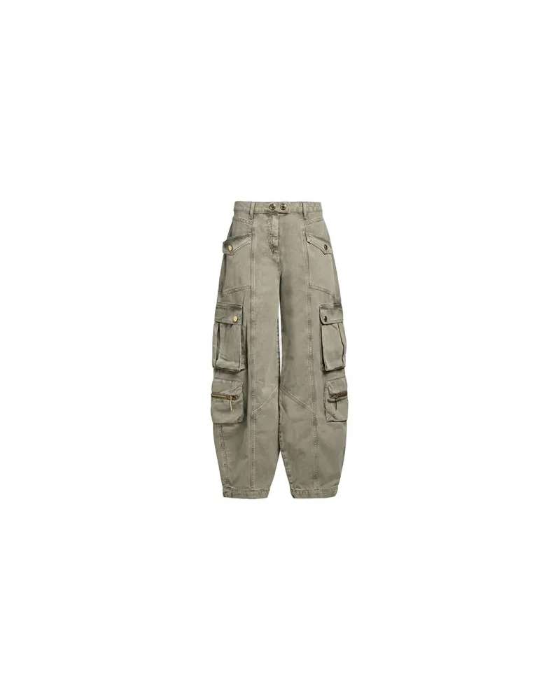 Elisabetta Franchi HOSEN & RÖCKE - Jeanshosenauf YOOX.COM Khaki