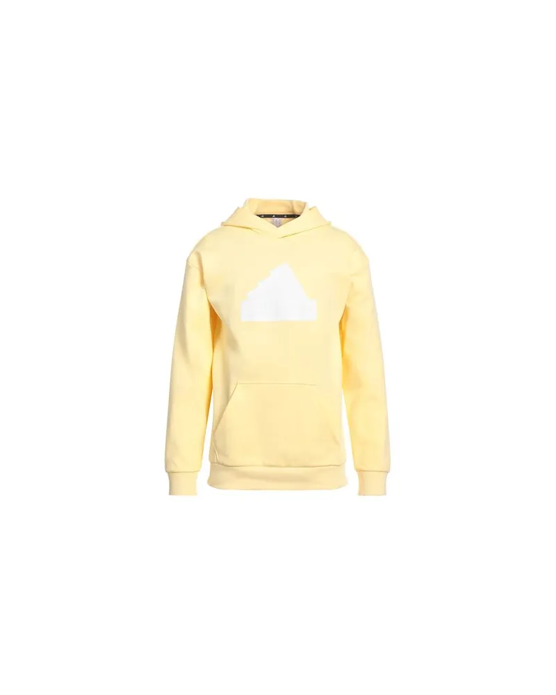 adidas TOPS - Sweatshirtsauf YOOX.COM Pastellgelb