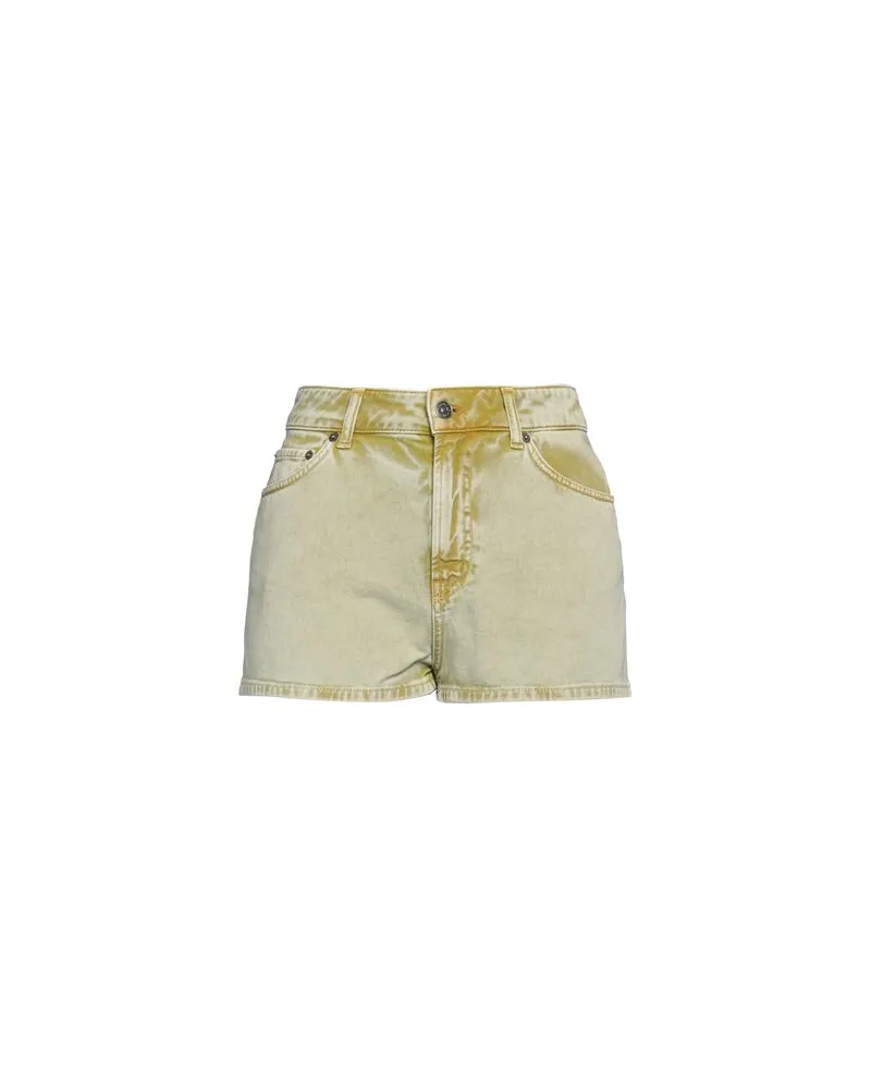 Dondup HOSEN & RÖCKE - Jeansshortsauf YOOX.COM Militärgrün
