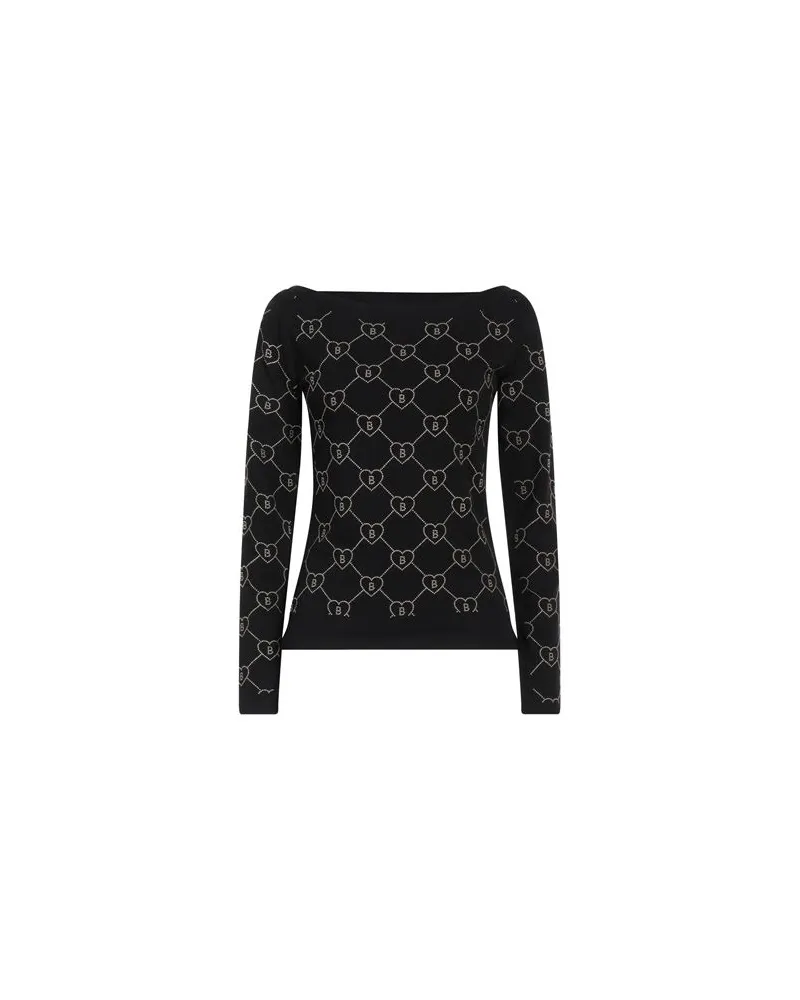 Blumarine TOPS - T-shirtsauf YOOX.COM Schwarz