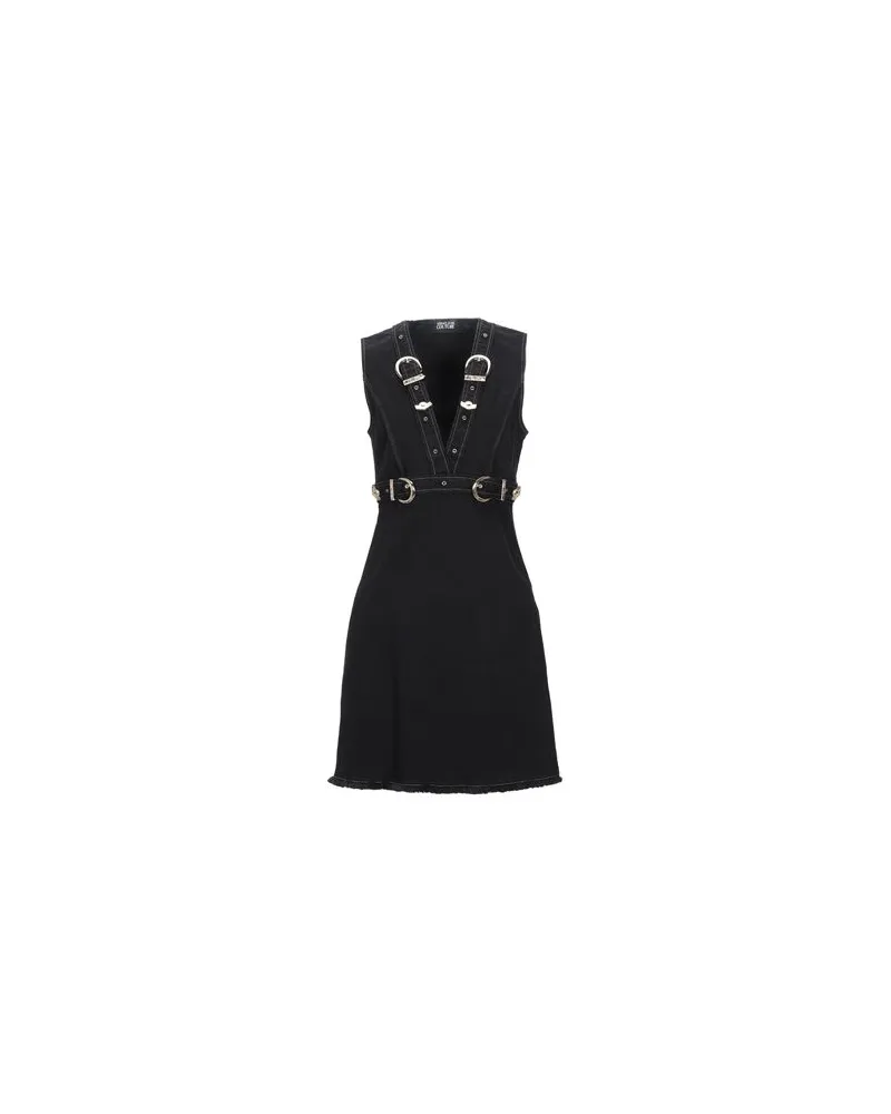Versace Jeans KLEIDER - Mini-Kleiderauf YOOX.COM Schwarz
