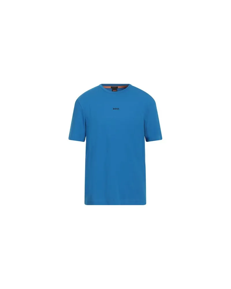 HUGO BOSS TOPS - T-shirtsauf YOOX.COM Azurblau