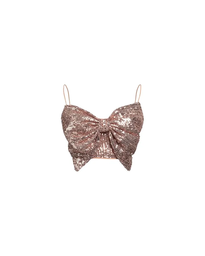 Elisabetta Franchi TOPS - Topsauf YOOX.COM Kupfer