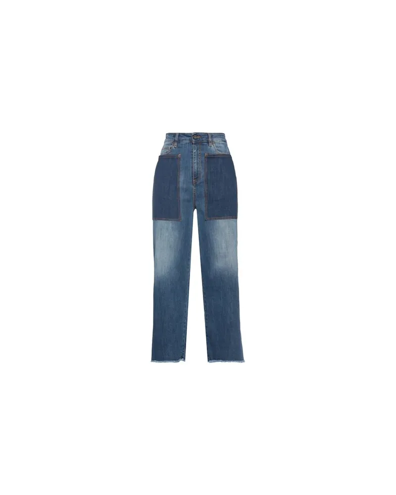 Manila Grace HOSEN & RÖCKE - Jeanshosenauf YOOX.COM Blau