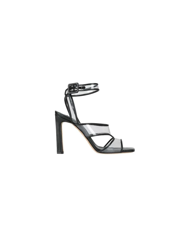 Sergio Rossi SCHUHE - Sandalenauf YOOX.COM Schwarz
