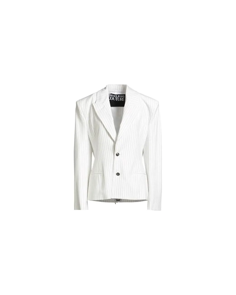 Versace Jeans ANZÜGE und CO-ORDS - Blazersauf YOOX.COM Weiß